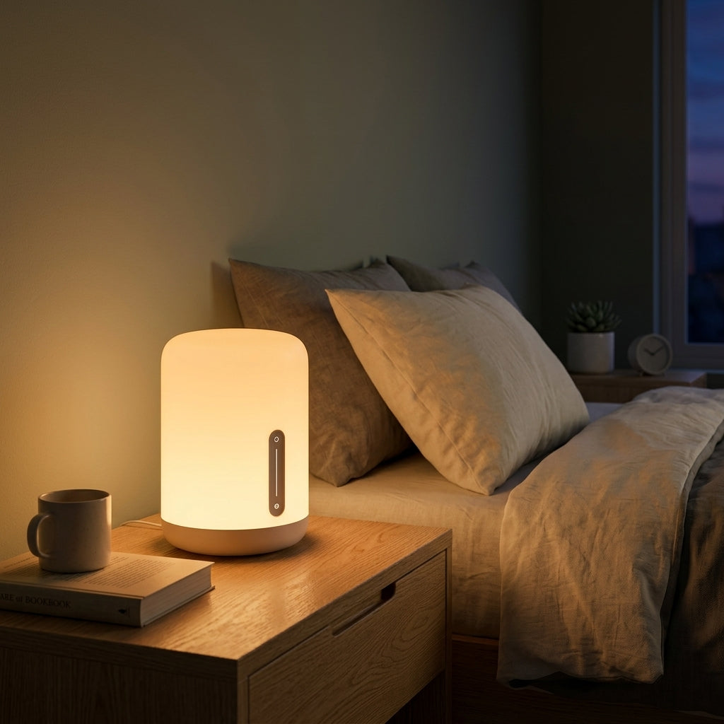 Smart Bedside Lamp – App, Voice & Touch Control | Votara