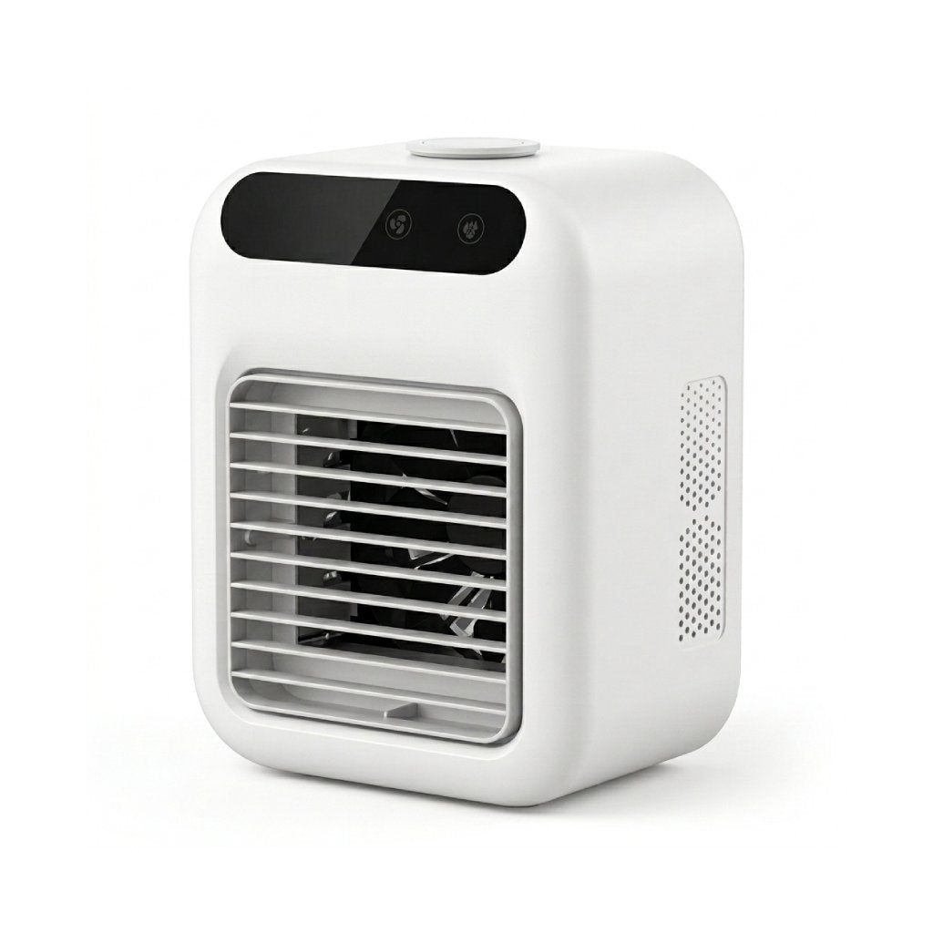 Portable Desktop Air Cooler & Humidifying Spray Fan – Compact Personal Air Comfort | Votara