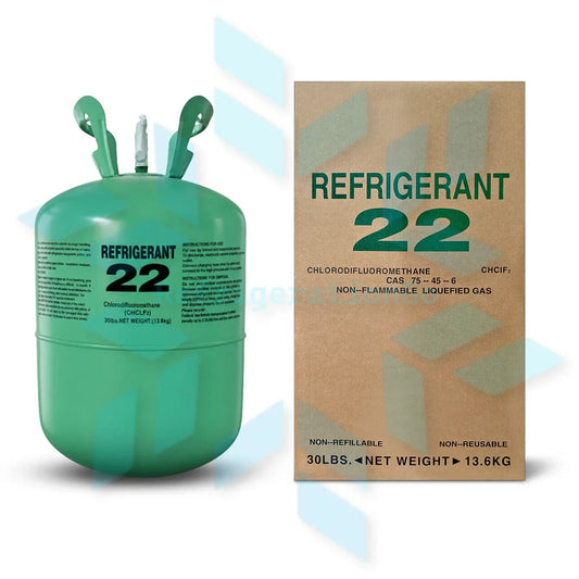 30 LB R-22 refrigerant cylinder — view 4