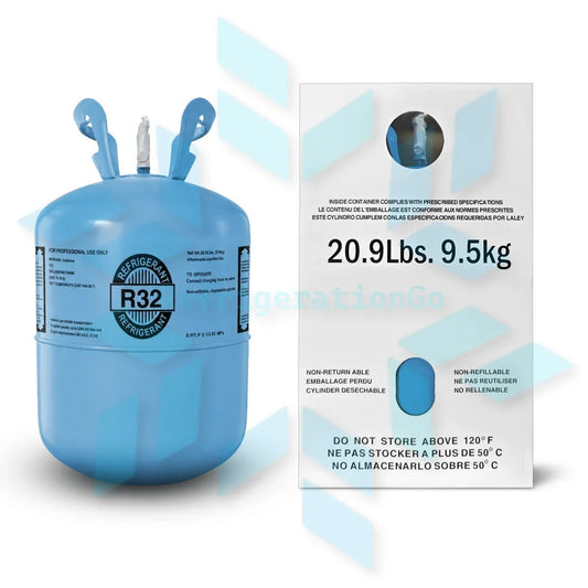 20.9 LB R-32 refrigerant cylinder — view 4