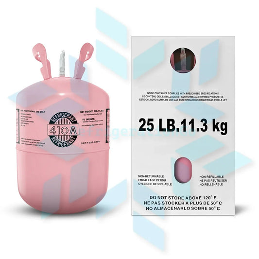 25 LB R-410A refrigerant cylinder — view 4