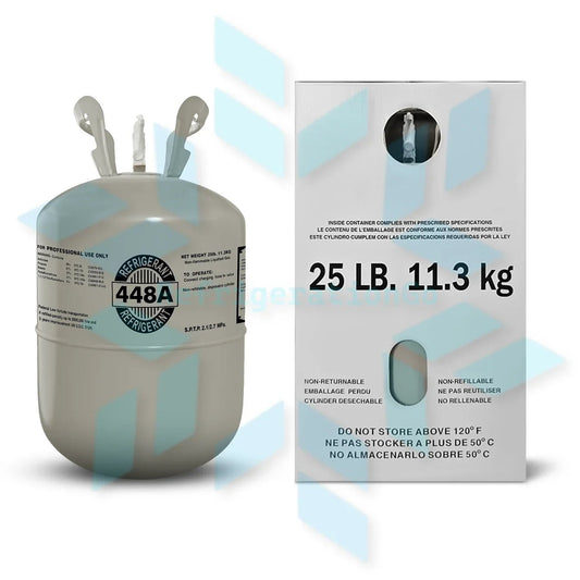 25 LB R-448A refrigerant cylinder — view 4
