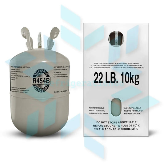 22 LB R-454B refrigerant cylinder — view 4